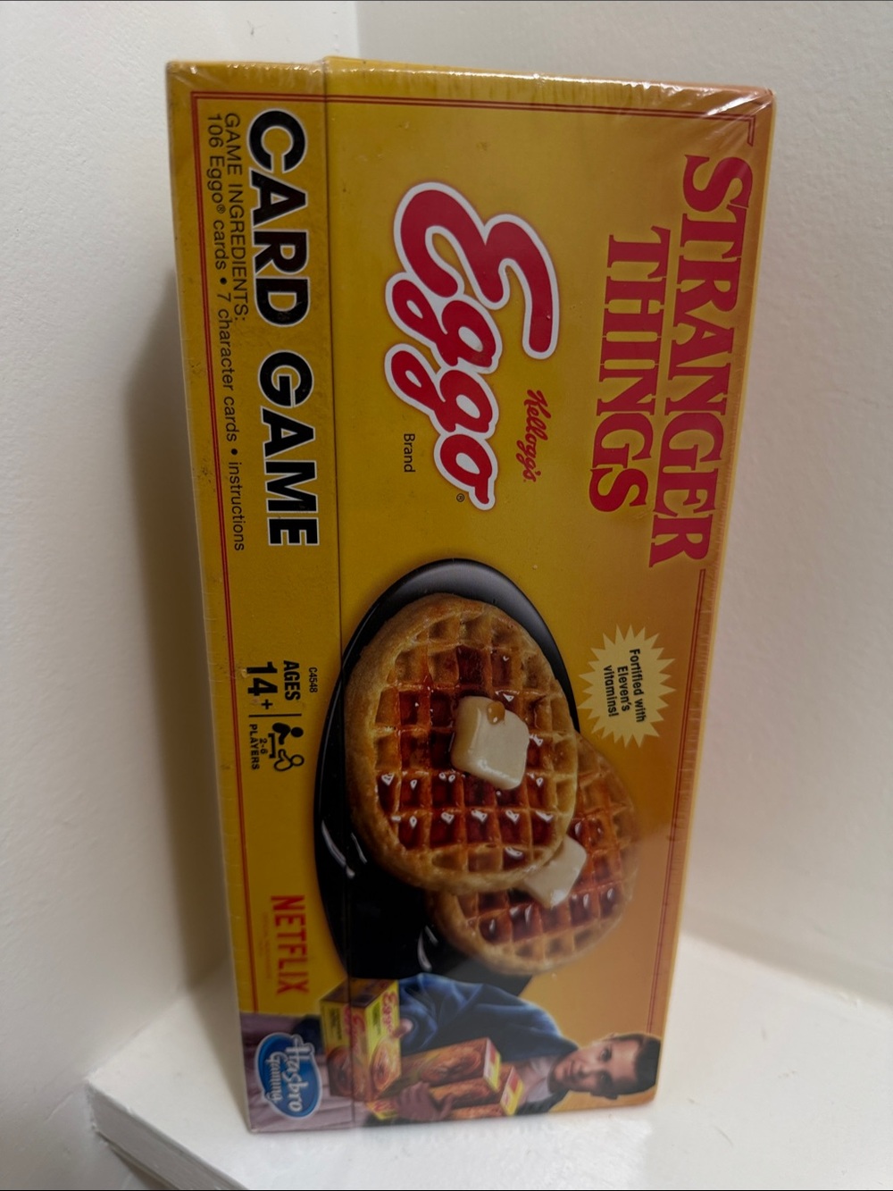 Hasbro Stranger Things Eggo Card Game NEW and Sealed